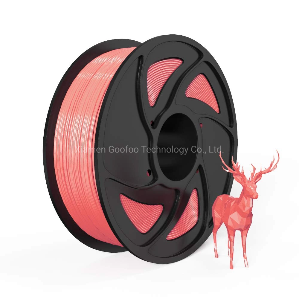 OEM ODM PLA 3D Printer Filament 1.75mm Filament Dimensional Accuracy+/-0.05mm 1kg 3D Printing Material