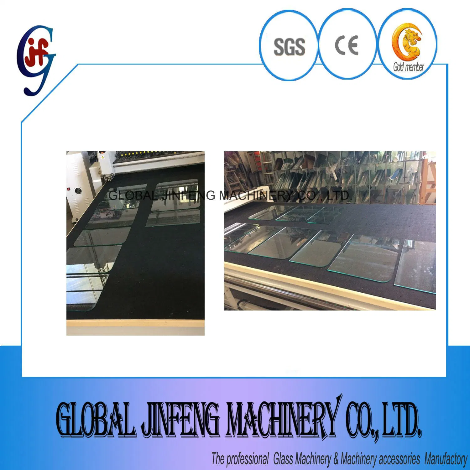 China Supplier CNC Full Automatic Shaped Glass Cutting Machine