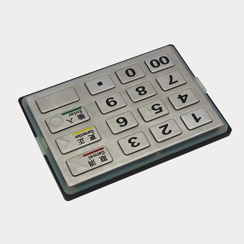 Diebold PCI ATM du clavier de métal de cryptage pour distributeur de carburant EPP Pinpad.