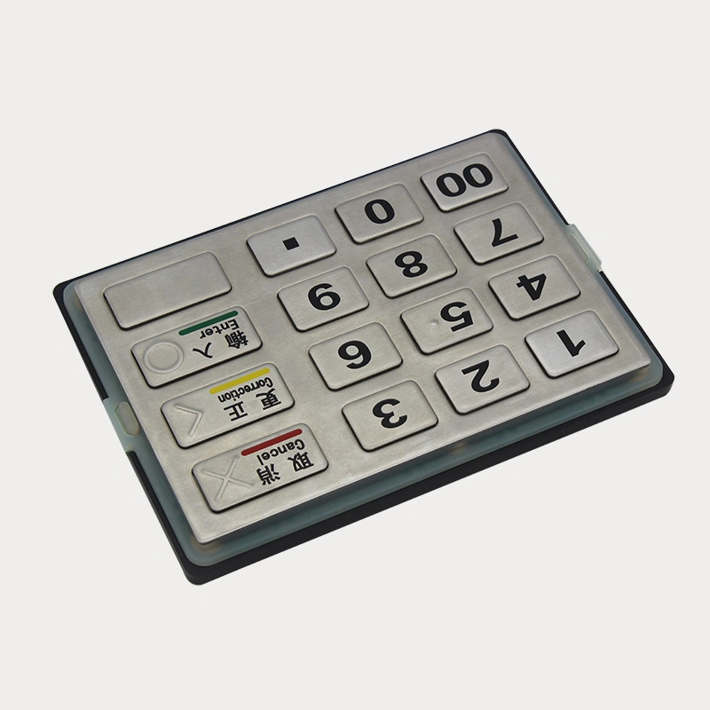 Diebold PCI Metal Keypad ATM Encryption EPP Pinpad for Fuel Dispenser