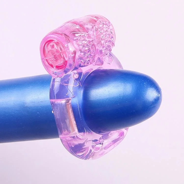 Penis Penisring Vibrator Silikon-Gummi Männliche Produkte Starke Vibration Verzögerung der Ejakulation Cock Ring für Männer Erwachsene Sex Spielzeug