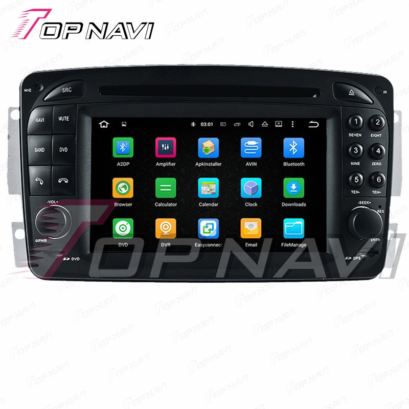 Autoradio double tête DIN installation vidéo voiture pour Système de navigation de voiture à écran tactile Benz Vaneo 2002-2005