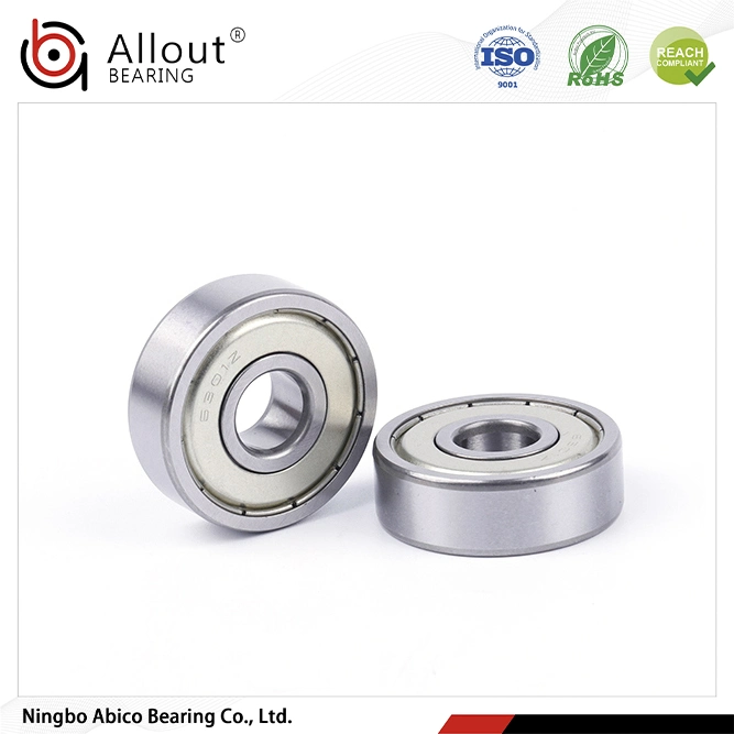 6302 Auto Part Motorcycle Spare Part Wheel Bearing 6000 6200 6300 6400 6700 6800 6900 Zz 2RS Deep Groove Ball Bearing for Electrical Motor, Fan, Skateboard