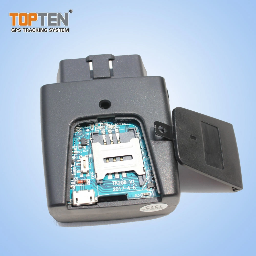 2g Best Factory Price GPS Tracker with OBD Connector (TK208-BE)