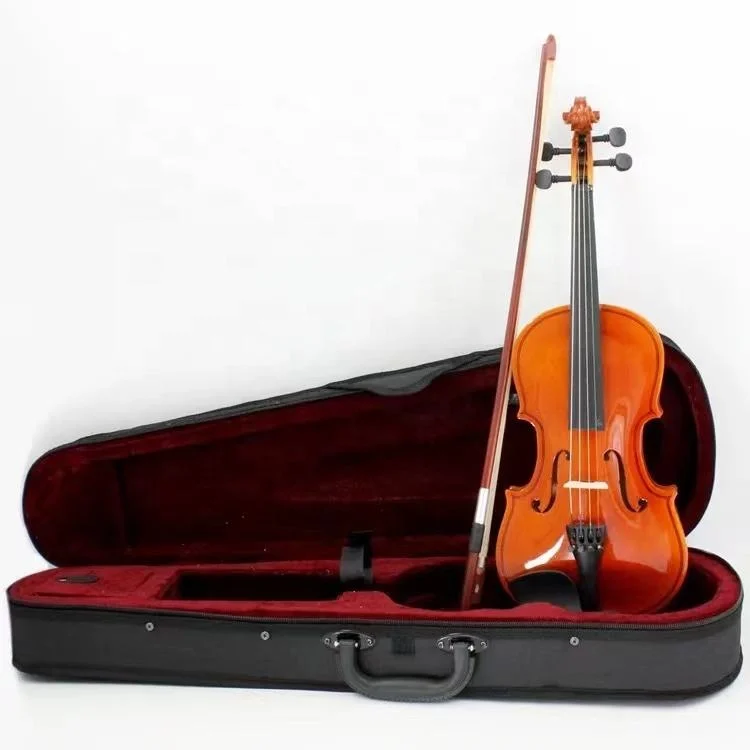 Microprocessor Brazil Wood Ebony Single Piece Music Instrument Violin