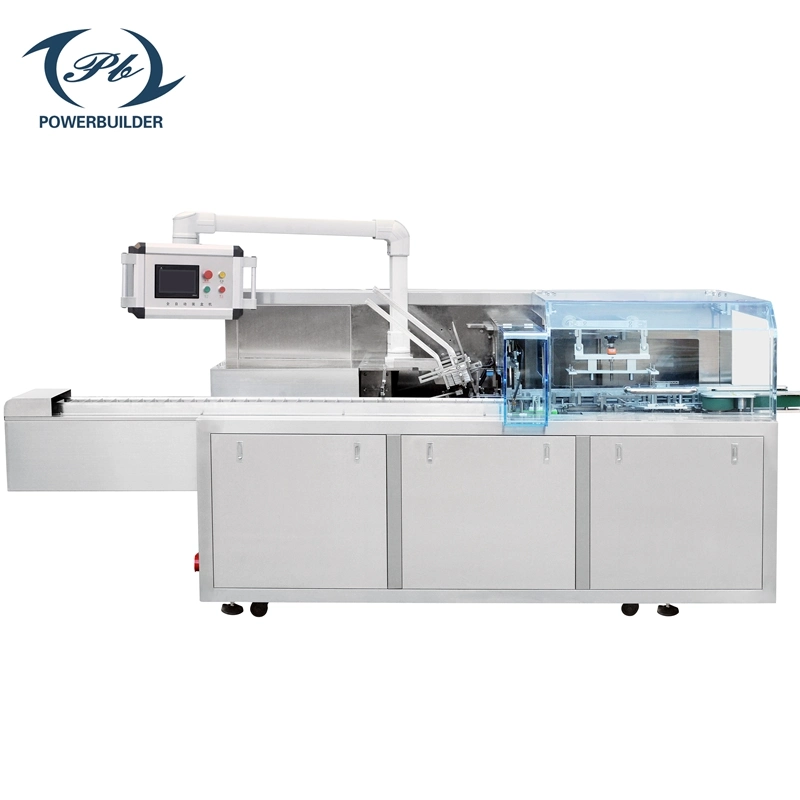 Automatic Horizontal Cartoning Carton Packing Box Packaging Machine for Mask / Tube / Cosmetic / Bottle / Soap / Glove / Food /Blister