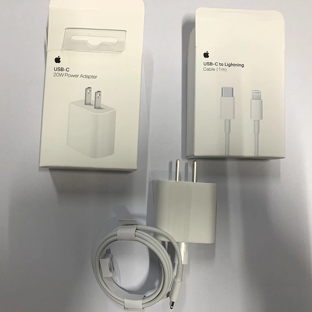 20W Original USB-C Fast Charger Power Adapter Cable for iPhone