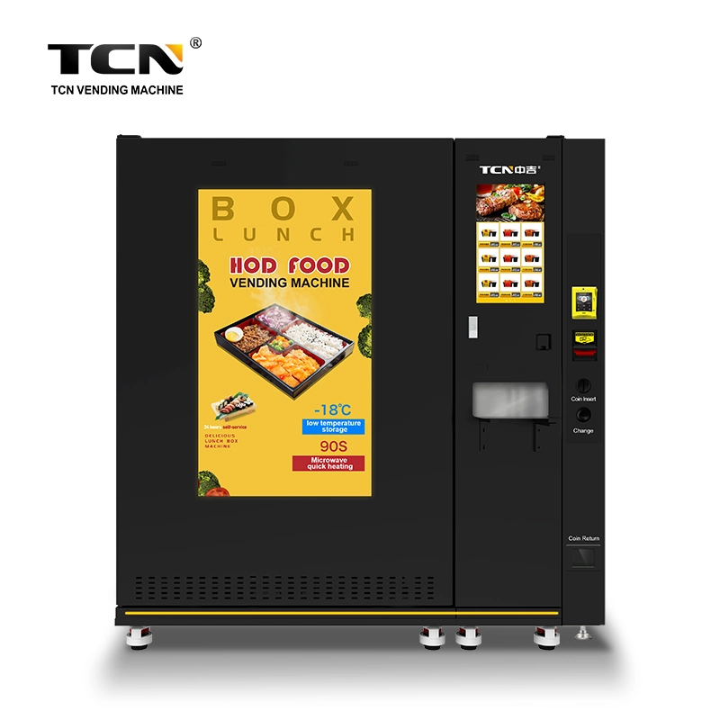 Tcn New Style Frozen Food Heating Vending Machines Hot Food Vending Machine for Sale