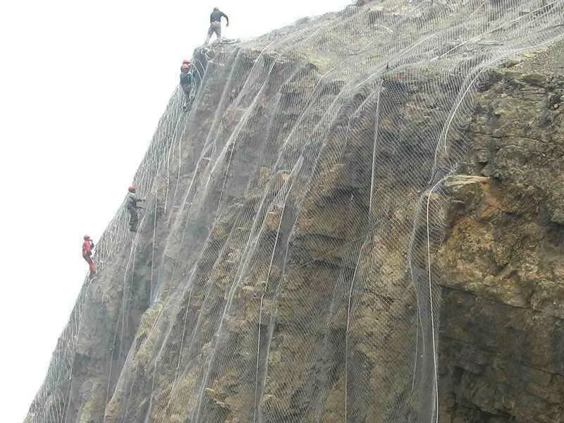 Rockfall Stabilization Protection Mesh Sns Protecting Mesh System