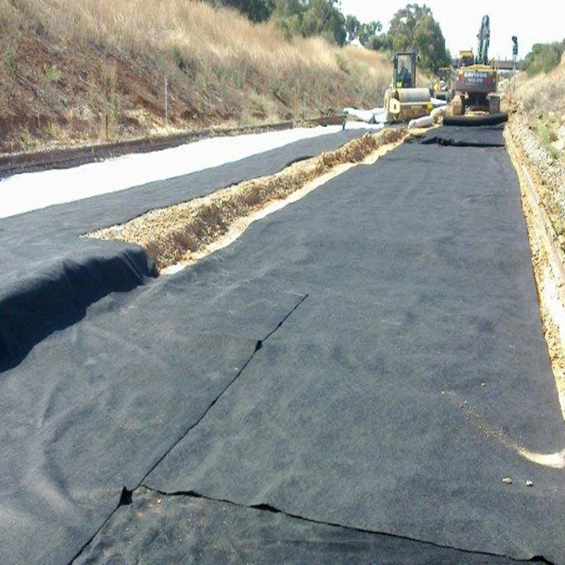 High Tensile Strength PP/PE Woven Geotextile for Soil Foundation Improvement