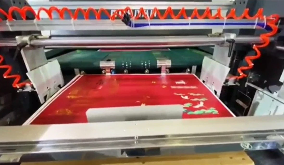 After Screen Printing Machine UV Varnish Coating and Cold Foil Stamping Used Luxury Box UV Vanish Coating Machine Cold Stamping Machine From China