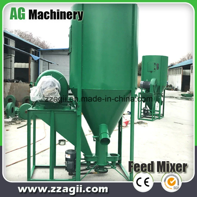 Portable Animal Food Mixer Cattle Chicken Pig Feed Mixing Machine