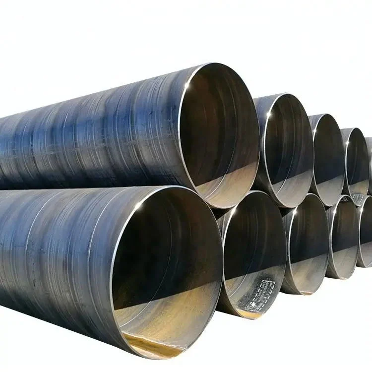 S355jr Carbon Steel SSAW Spiral Welded Tubular /Pipe Pile for Marine Piling Construction Steel Welded Pipe