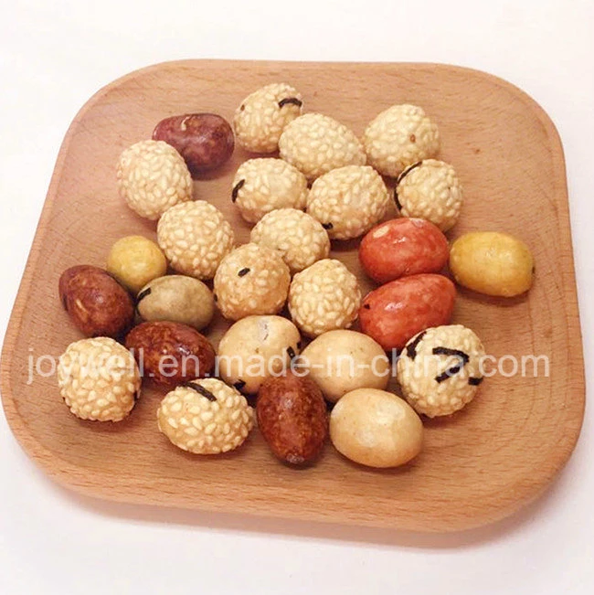 Soy Sauce Flavor Semame Coated Roasted Peanuts