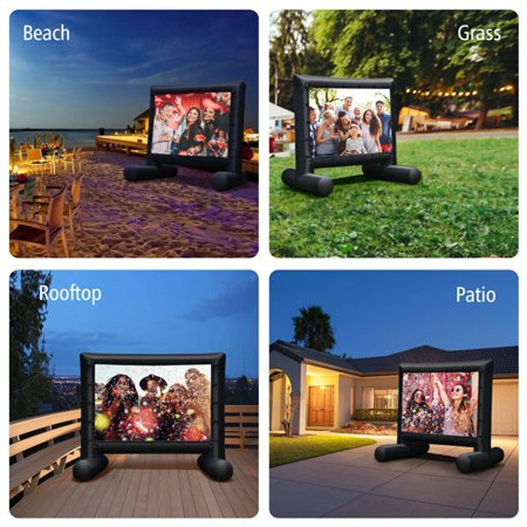 Projector Screen Inflatable Outdoor Movie Screens for Movies Portable Front Rear Projection