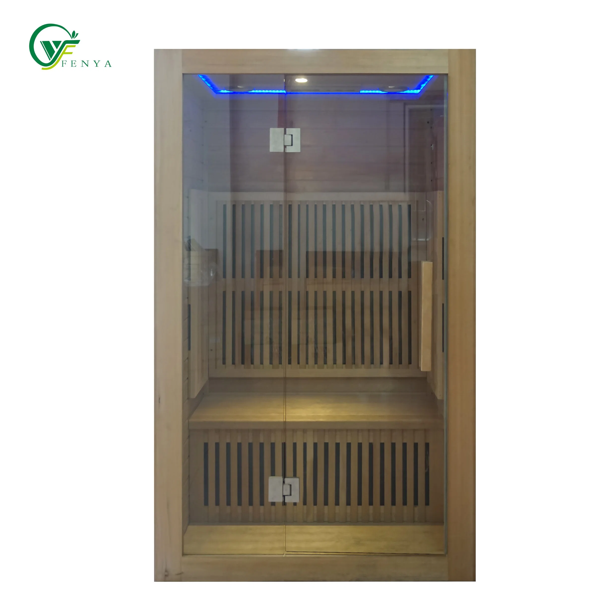 Low Emf Beauty SPA House Special Design Indoor Corner Portable 1 Person Infared Sauna