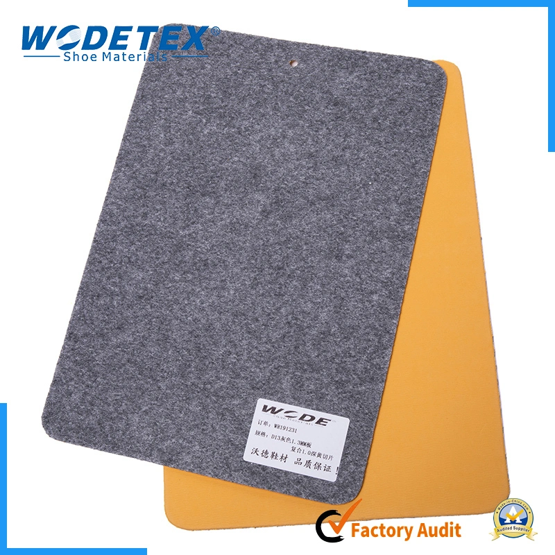 Factory Price Fiber Non Woven Insole Board Laminated EVA Foam for Making Shoes