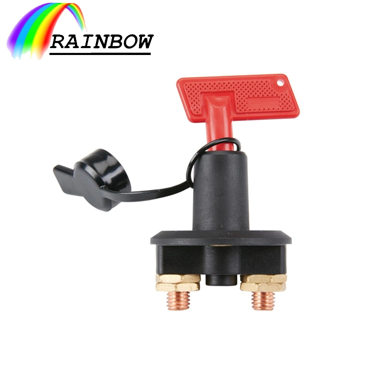 Cheap Price Rotary Automobile Parts Waterproof M8/M10 12/24volt 100A Auto Car Battery Kill Automatic Transfer/Disconnect/Isolator Switch for Vehicle Truck Boat