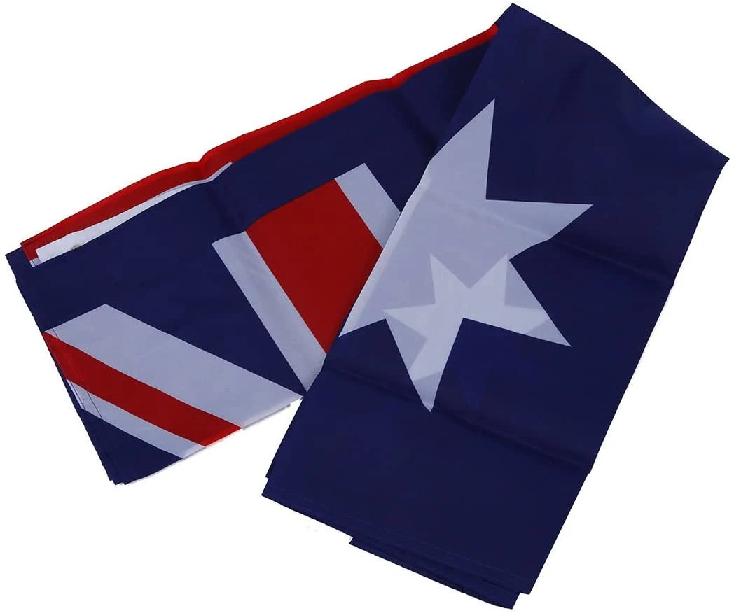 Custom Printing Australia Victoria National Flag with 160GSM Spun Polyester