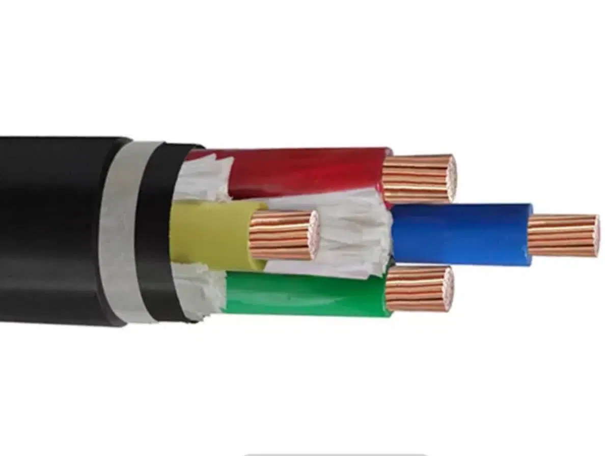 Five Cores PVC Copper Cable, PVC Jacket Cable Premium Quality 2 Years Warranty