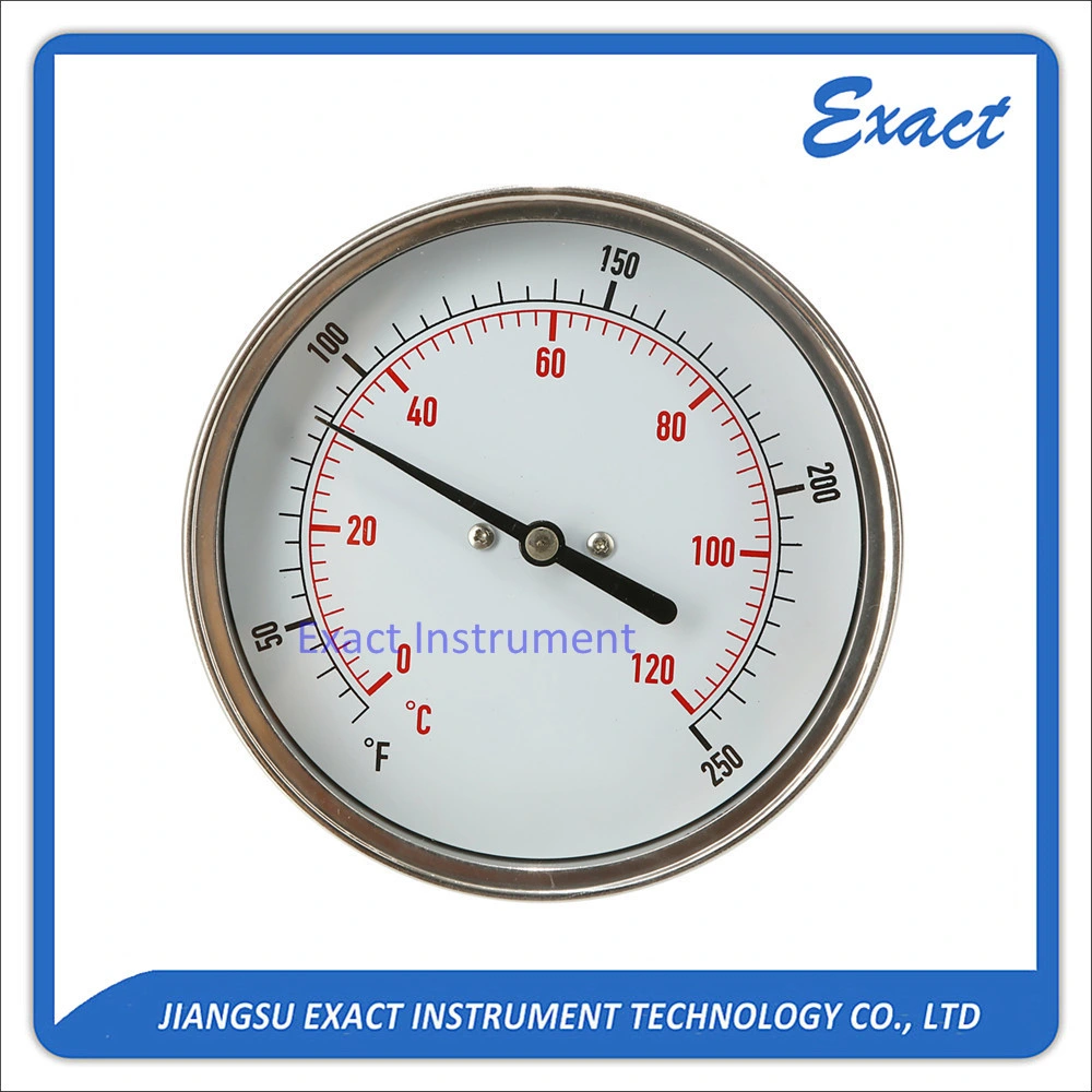 Suministro de fábrica de manómetro de alta temperatura La temperatura de los instrumentos del indicador de temperatura