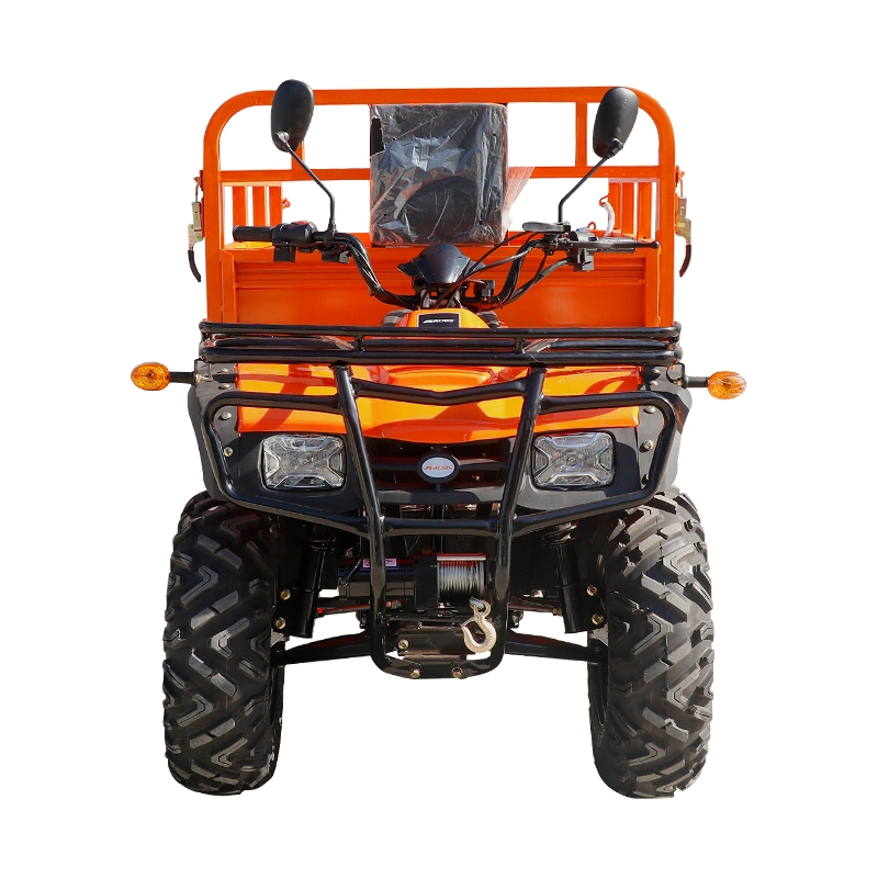 موتور دراجة رباعي الدفع ATV 4X2 خارج الطرق مع هيدروليكي جرافة القلب BS50du-2WD-1.8-B باللون البرتقالي