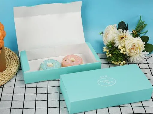 Kundenspezifische Fabrik Compititive Macaron Boxen Verkaufen Macaron Blasen Geschenk-Box Cookie-Verpackung Boexes