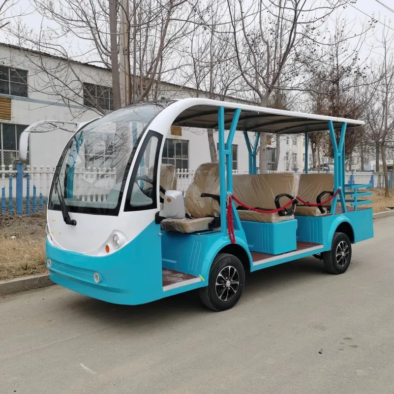 Novo Design eléctrico de baixa velocidade autocarro turístico da China Fabricante