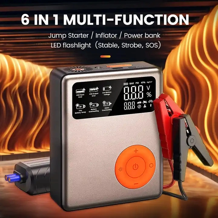 Multifunction Vehicle Jump Starter Car Battery Booster Jump Starter