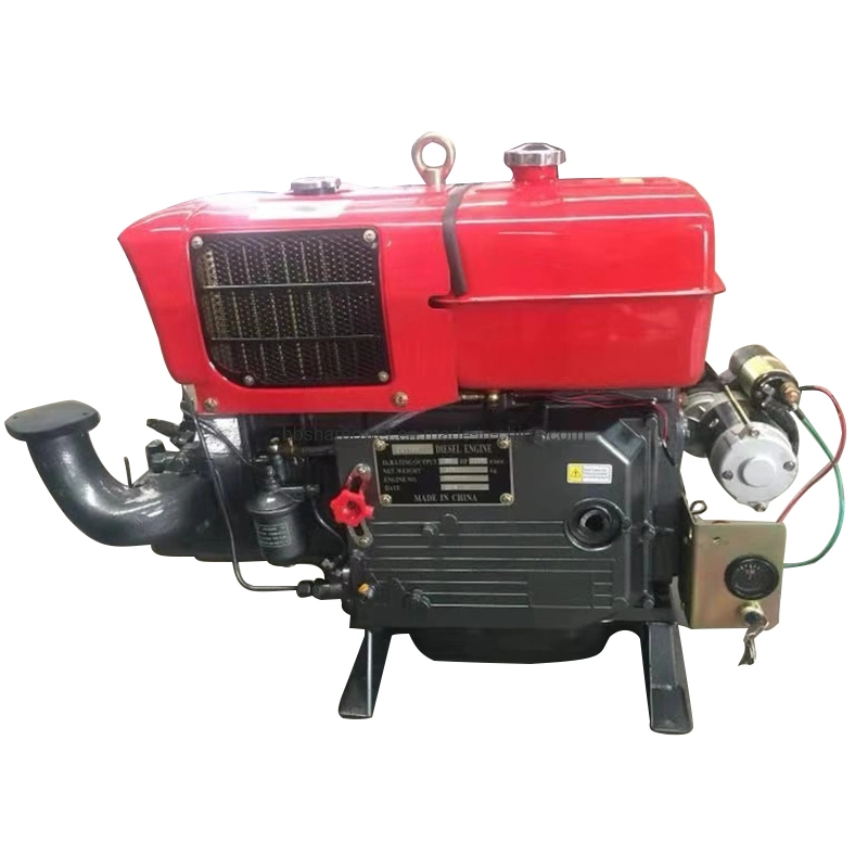 Os Zs1130ND CF1130ND 30HP 32HP Changfa Trator Arranque eléctrico resfriada único cilindro Motor Diesel