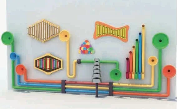 QD-J01 Парк развлечений Детская игрушка Детская игровая площадка Оборудование для игры на открытом воздухе Мегафон