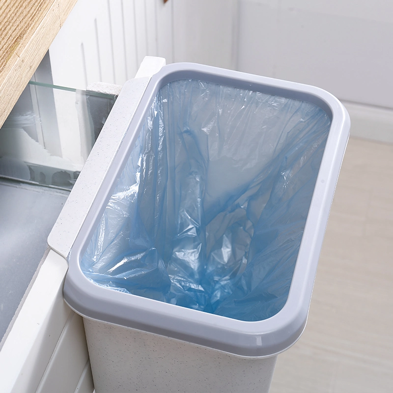 Amazon Hot Sale Plastic Garbage Bin Kitchen Trash Can, Wall Mountable Waste Bins