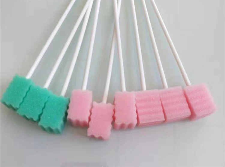 Sponge Cleaning Brushes Rectangle Printer Cleaning CE/ISO Medical Sterile Sponge Stick Sponge Brush