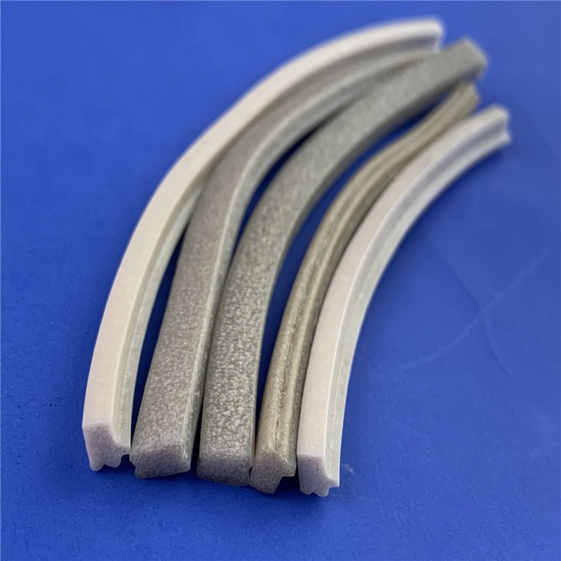 Heat Resistant Foam Cord Extrusion Sponge Silicone Rubber Profile Strip