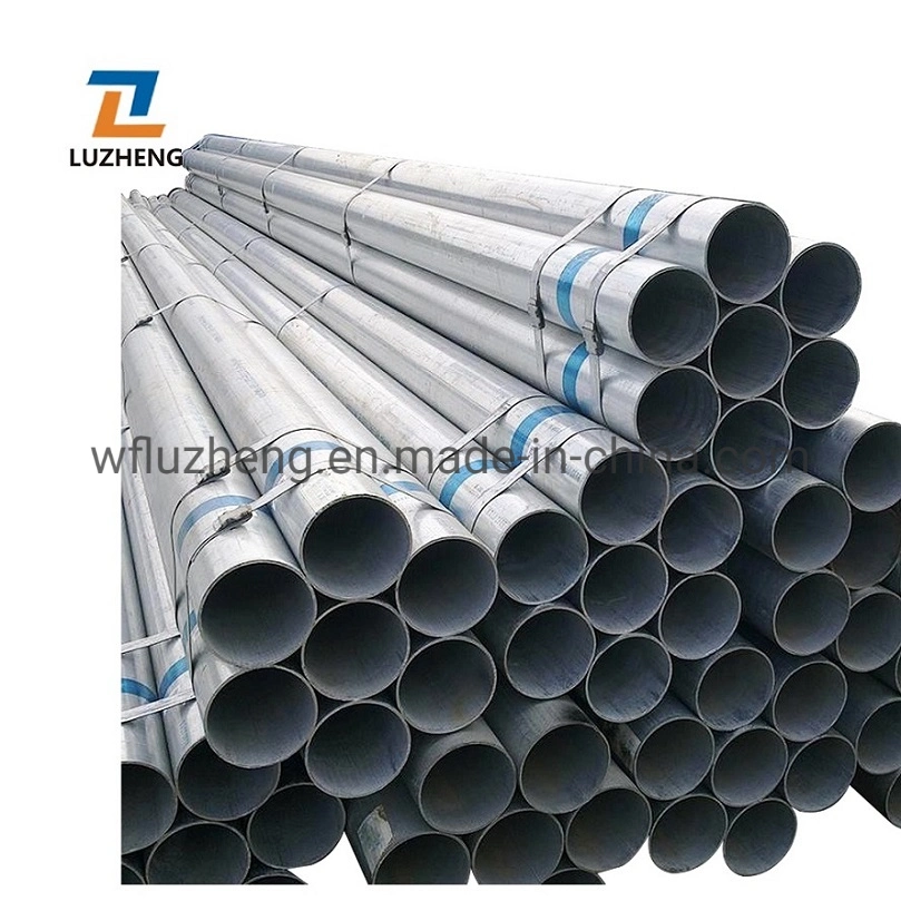 BS1387-85 Scaffolding Steel Pipe Tube DN 15 20 25 32 40, Galvanized Scaffolding Pipe 89mm 114.3mm ASTM A53 Gr. B