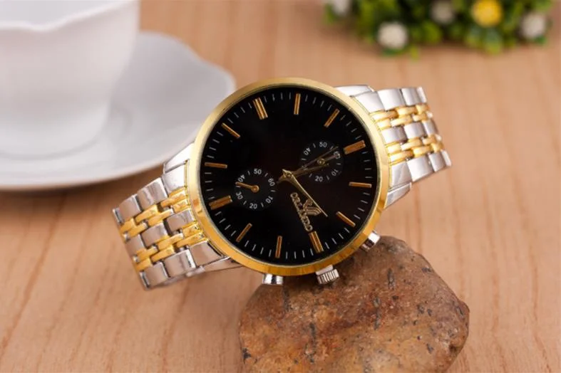 Montre de travail en alliage Quartz pour hommes