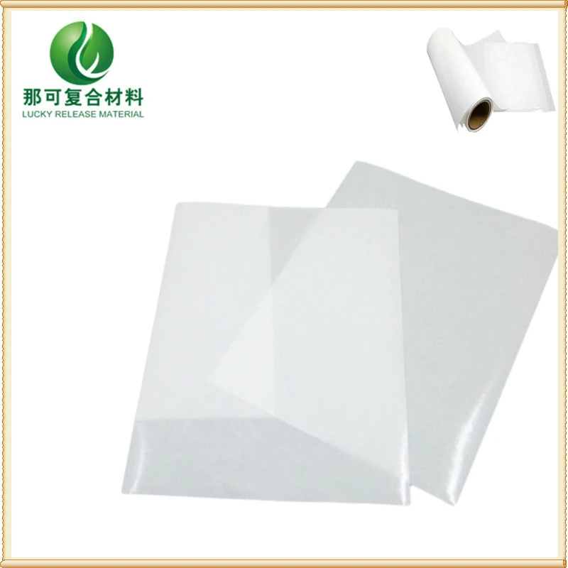 Single Side Siliconized Coating White Silicone Glassine Release Liner Sheets