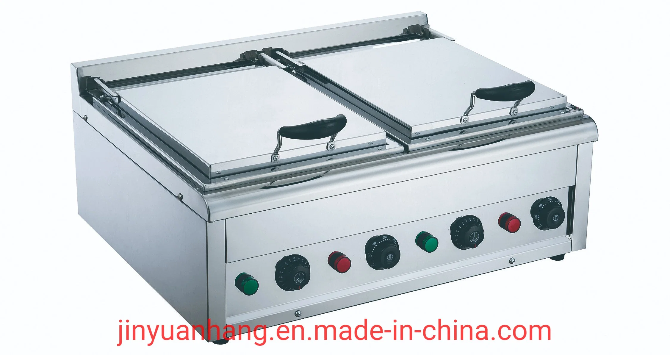 Pan-Fried Pan-Fried пельмени, булочки, Pan-Fried блины - кухонное оборудование для коммерческого использования (дважды pot) для настольных ПК электрической сковороде Bdh-2pne.