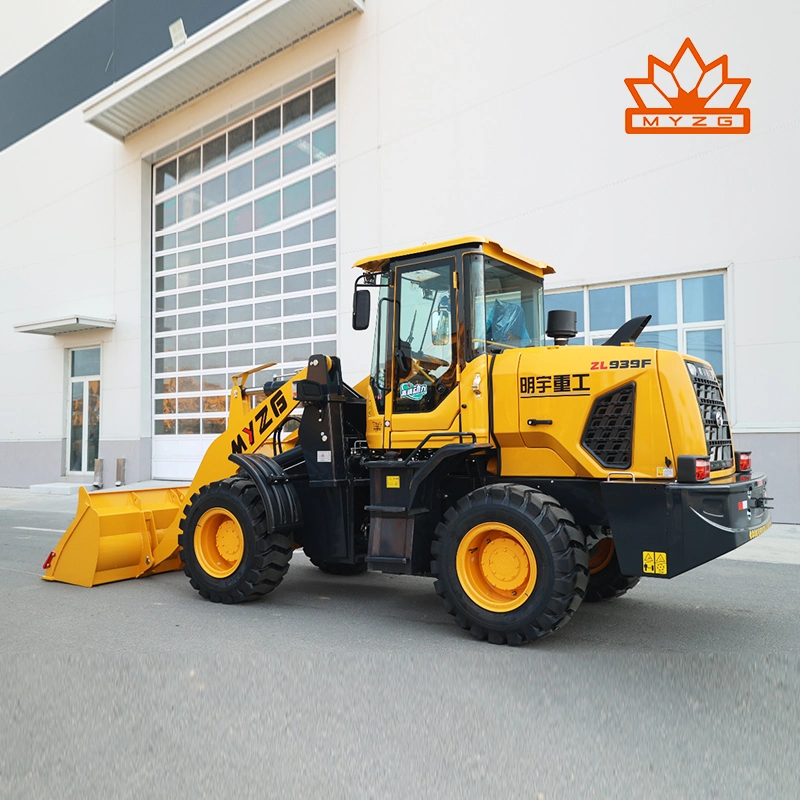 Original Factory Price Myzg CE Certified Articulated Compact Zl938f 1.8 2ton Farm Bucket Shovel Construction Equipment Machinery Small Mini Wheel Loader for Sale