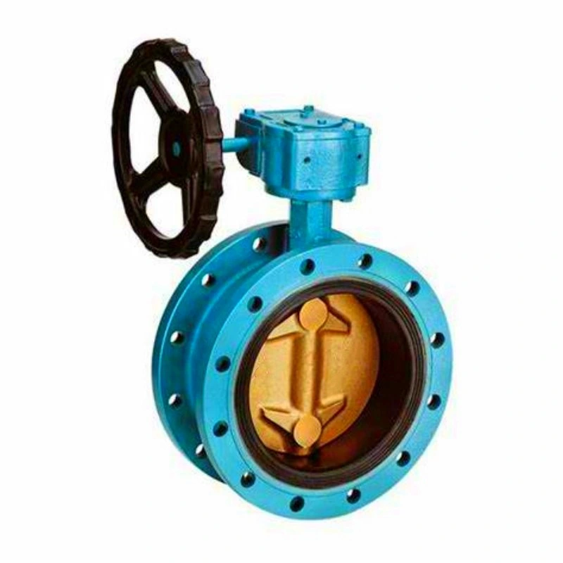 Ductile Cast Iron Di Ci Stainless Steel Double Flange Industrial Butterfly Valve Gate Swing Check Valves