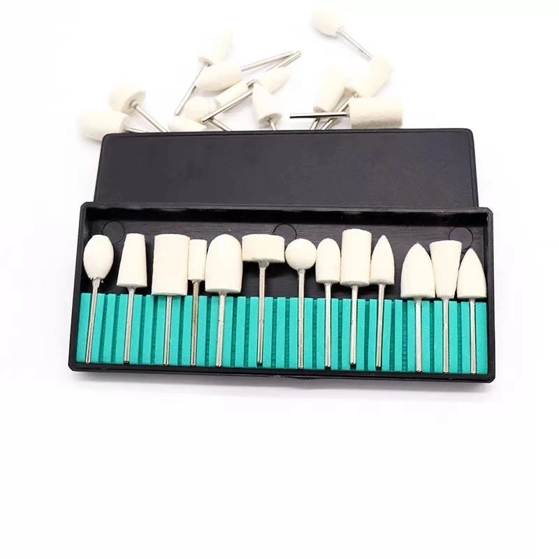 Guyo White Drill Bit Set for Nail Beauty Accept Custom Logo