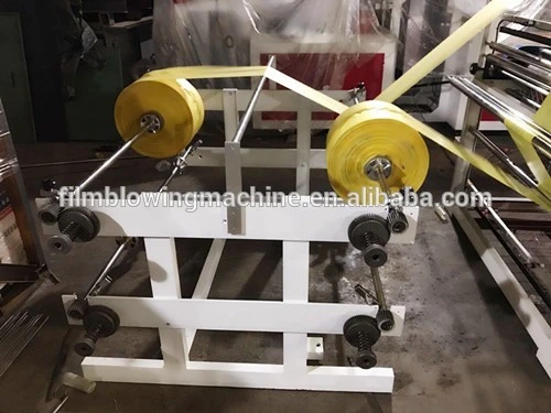 High Speed Nylon Plastic Biodegradable Garbage T-Shirt Flat Shopping Bag Making Machine Price