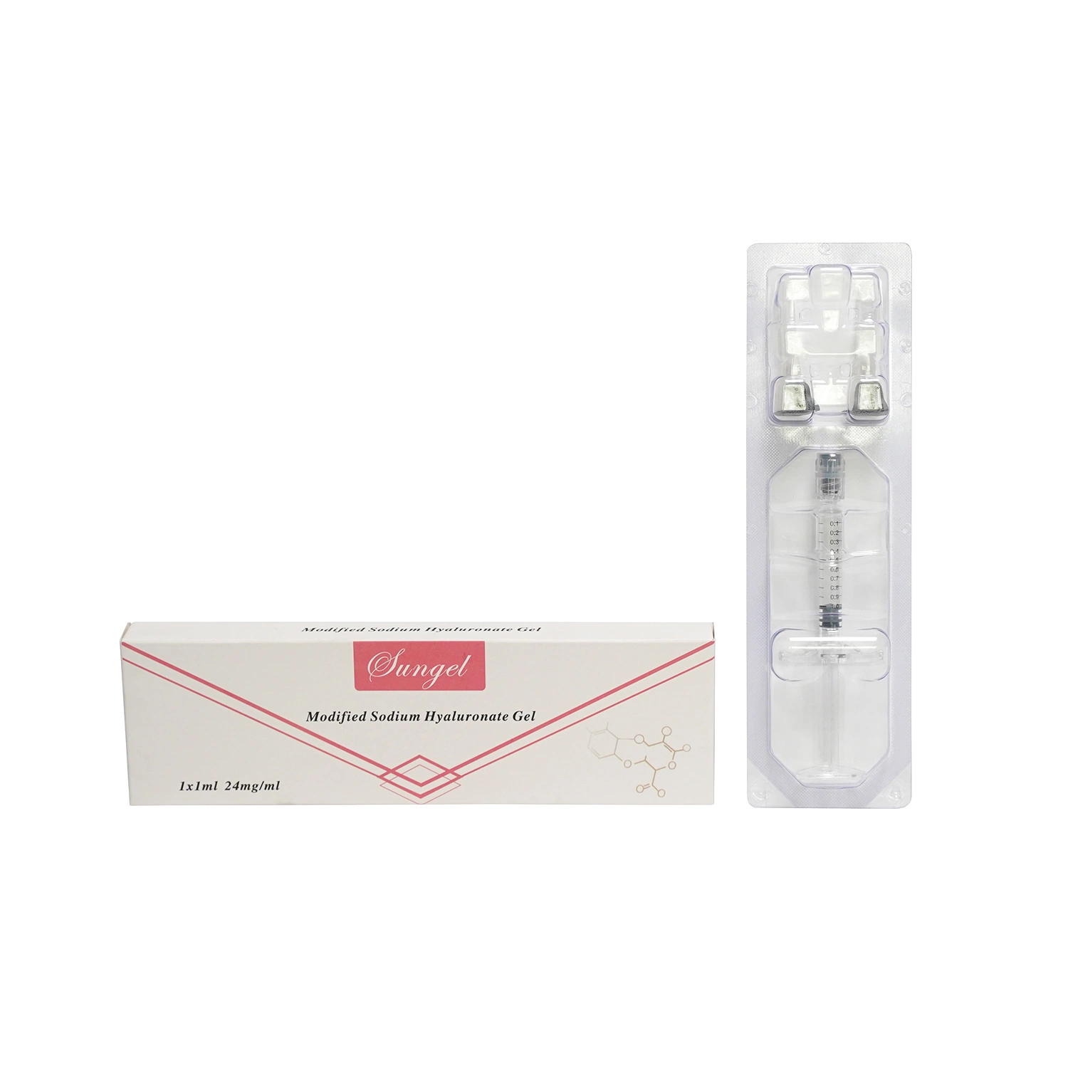 Ha Sodium Hyaluronate Gel Dermal Injectable Nasolabial Folds Cheek Filler Hyaluronic Acid with CE