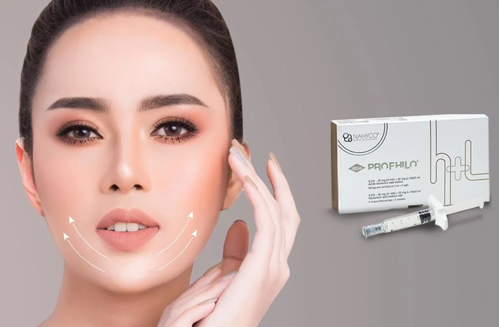 Skin Booster Remove Winkles Profhilo Injection Syringe 3.2% (1 X 2.0 ml) 64mg/2ml H Plus L Profhilo Hyaluronic Acid Dermal Filler