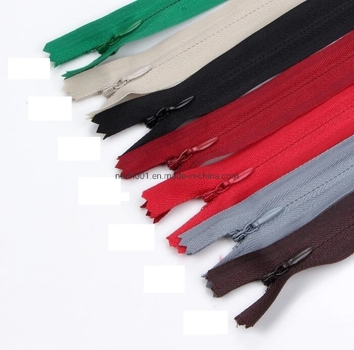 3#Invisible Zipper Nylon Zipper for Sewing Garment Accessories DIY