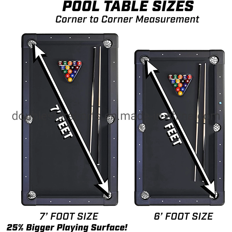 Jeu de billard Table Table de billard de pliage facile à configurer