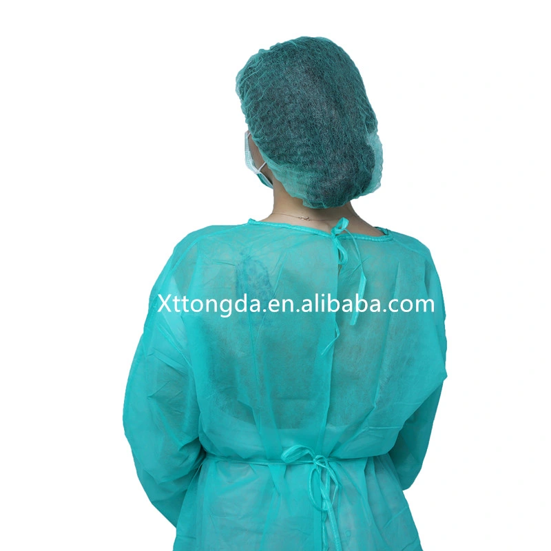 Custom Breathable Fluid-Resistant Disposable Isolation Gowns