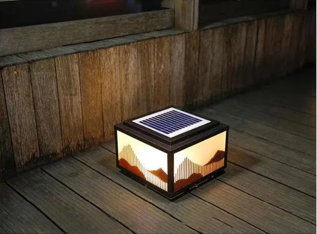 Waterproof Solar-Powered LED Outdoor Lamp