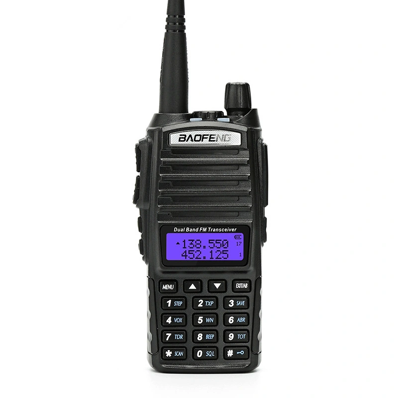 Handy Baofeng UV-82 Two Way Radio Dual Band VHF UHF 5 Watt Walkie Talkie