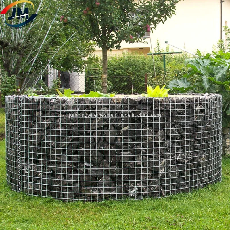 Soldado galvanizado Cesta/Gabion Gabion valla de malla de alambre Cesta piedra